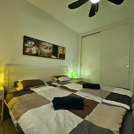 Lägenhet Schoenes Casa Palmera 3 Mit Balkon